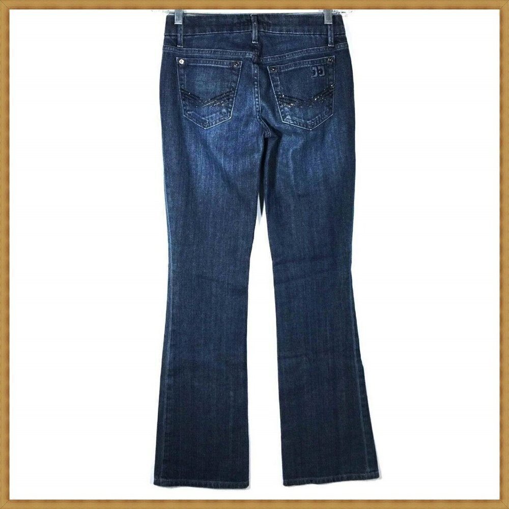 𝅺JOE'S Rocker Hedrin Wash Rhinestone Pockets Jeans Size 27